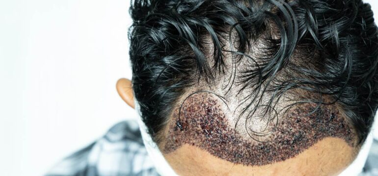 What are the long term complications of hair transplant?
